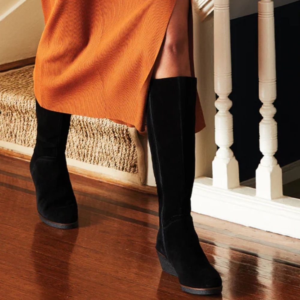 Aerosoles‎ Binocular Knee High Boot Java Faux sue… - image 2